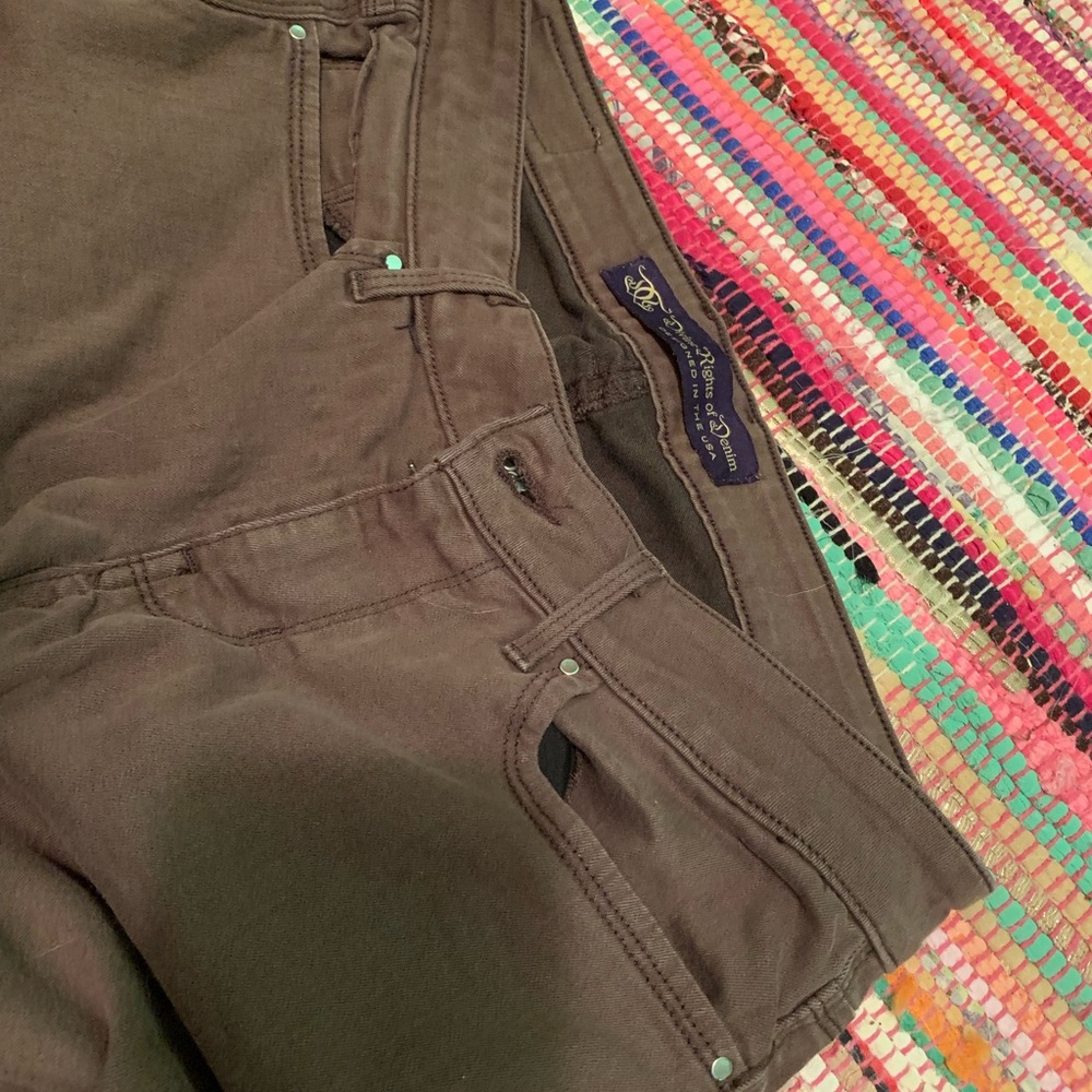 Brown jeggings